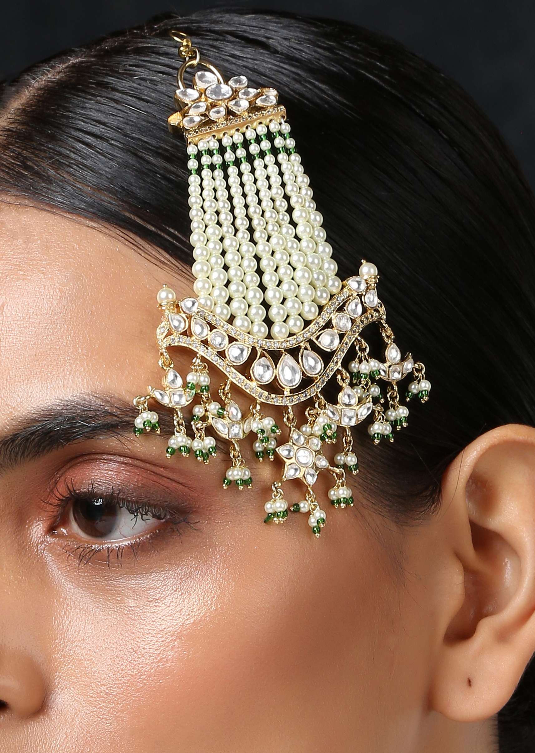KALKI kundan and pearls passa