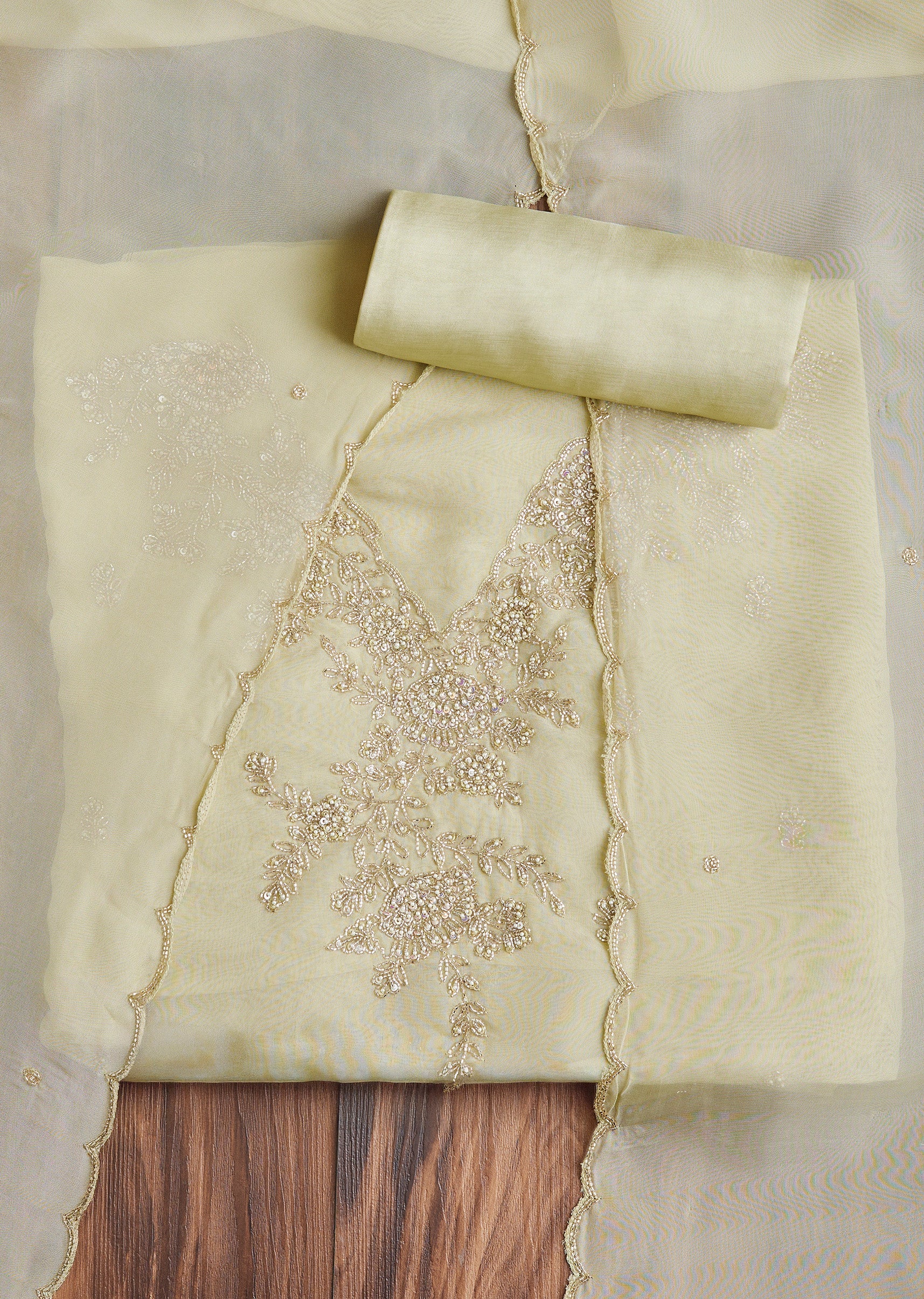 organza dress material Buy Pista Green Organza Embroidered Dress Material Suit