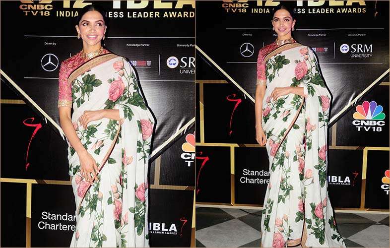 DEEPIKA PADUKONE SABYASACHI SAREE