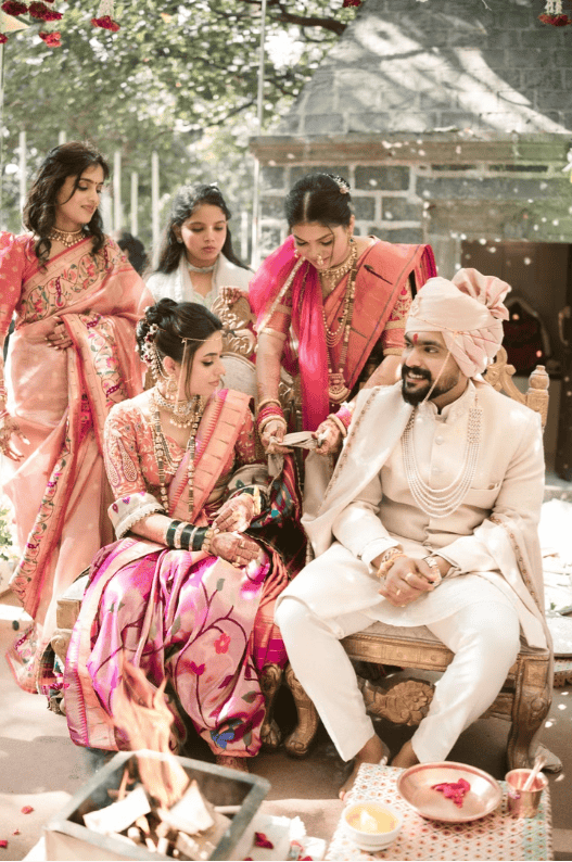 And so, let the मराठी  Wedding Begin! 