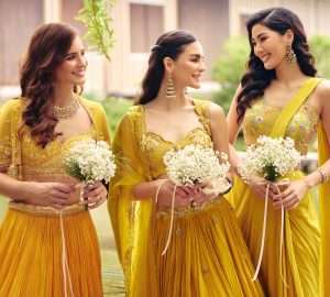 Haldi Ceremony Outfit Ideas: Yellow Lehengas