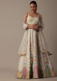 Elegant White Lehenga Choli Set