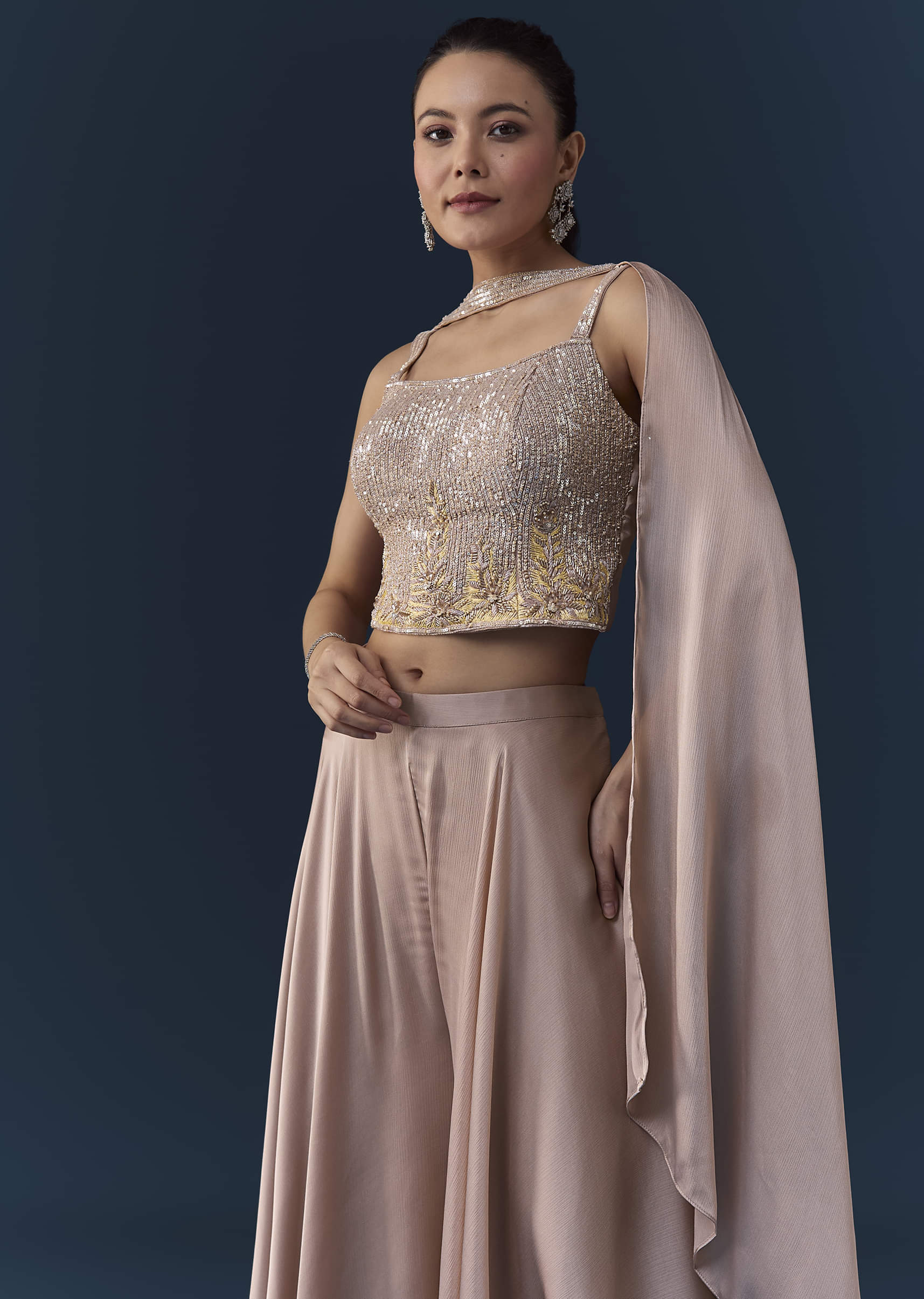 peach-satin-sequin-work-crop-