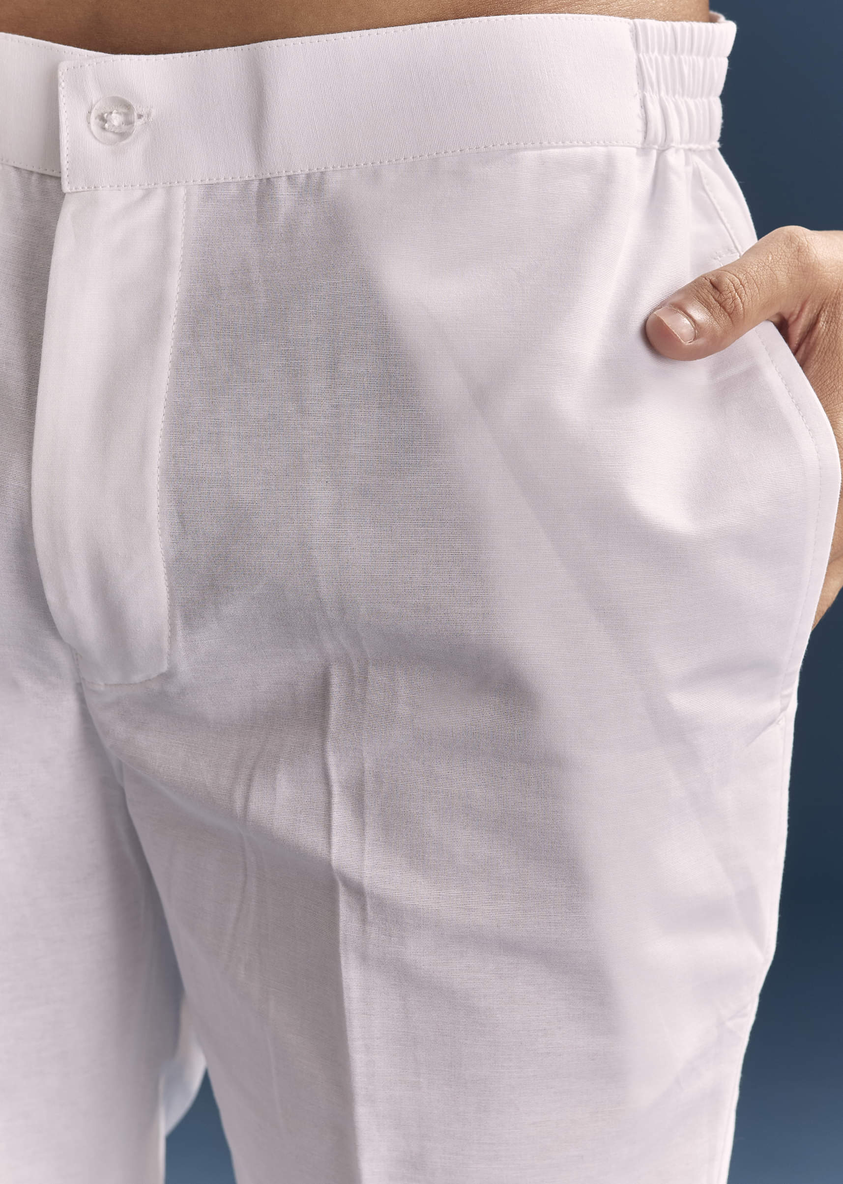 Purple Silk Kurta Set For Men With Mirror Embroidery